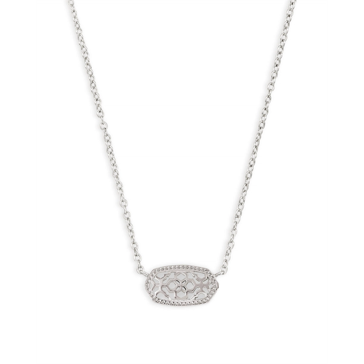 Kendra Scott Elisa Silver Pendant 2024 Necklace