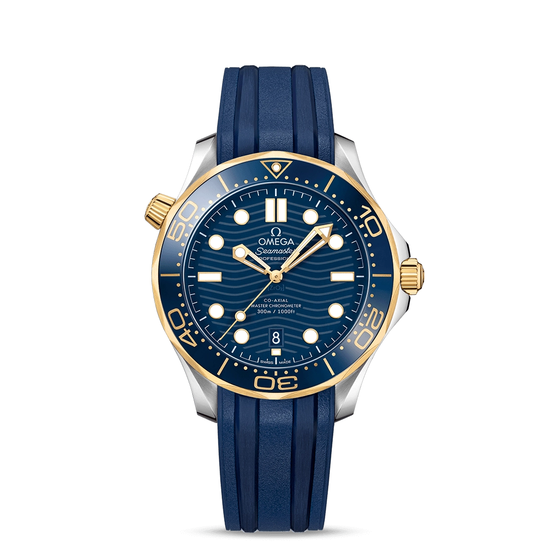 Omega Seamaster Diver 300M Co Axial Master Chronometer Blue 42mm Automatic