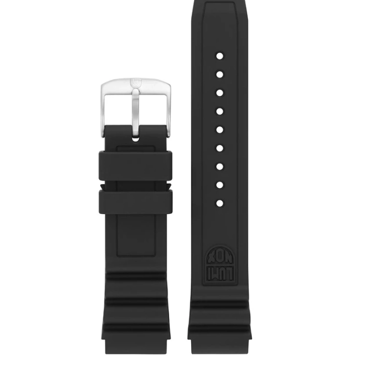 Luminox Black Rubber Strap 22MM with Tang Buckle – Meierotto Jewelers