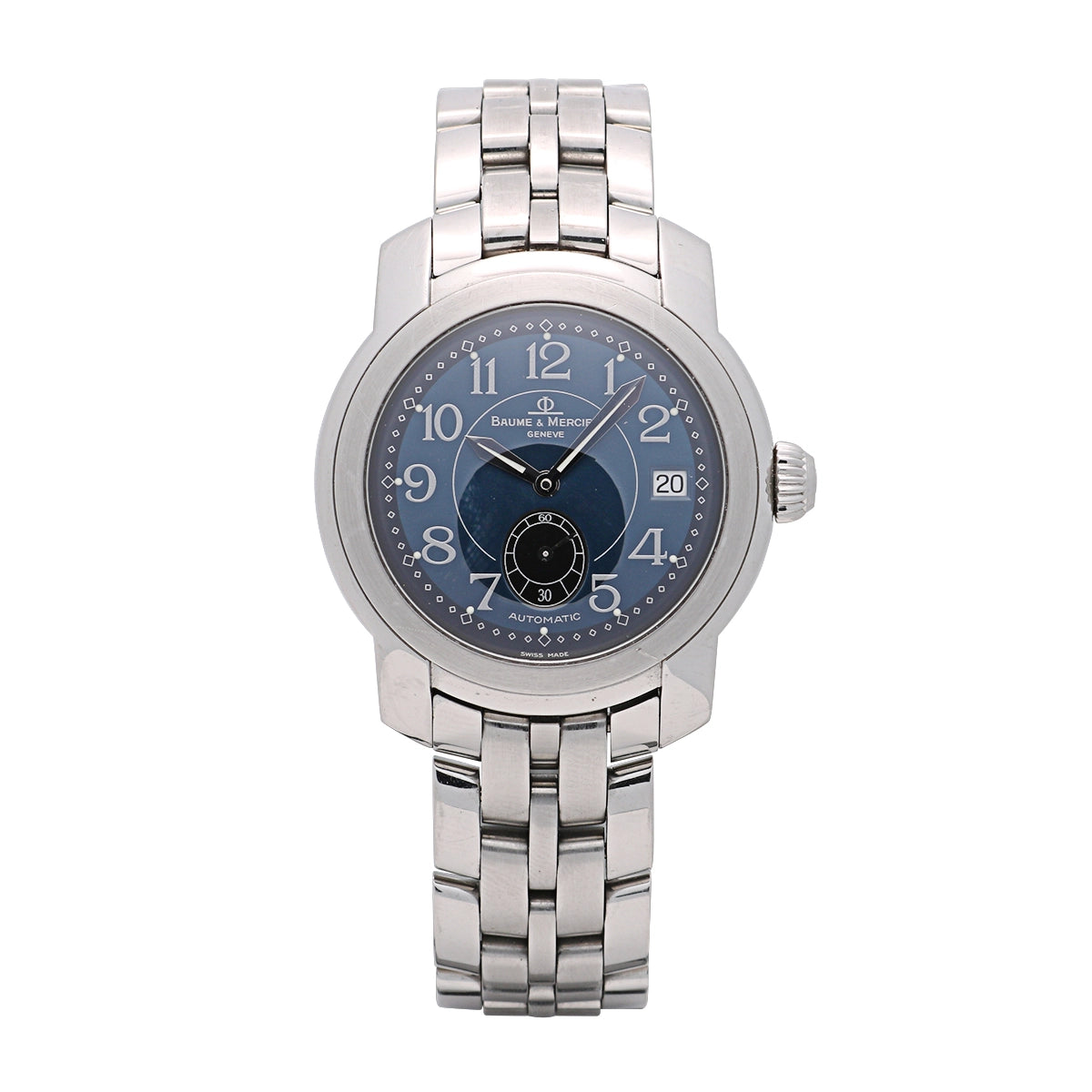 Baume and mercier blue dial best sale