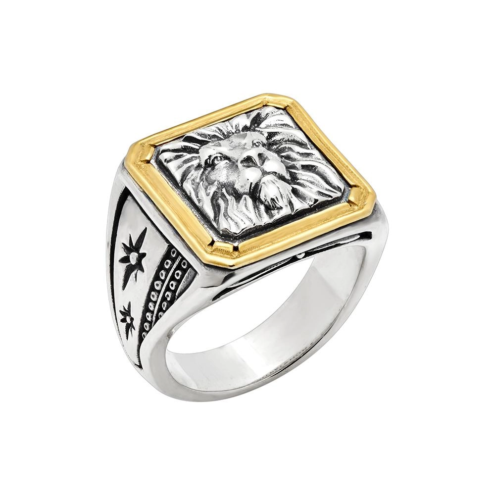 Konstantino deals lion ring