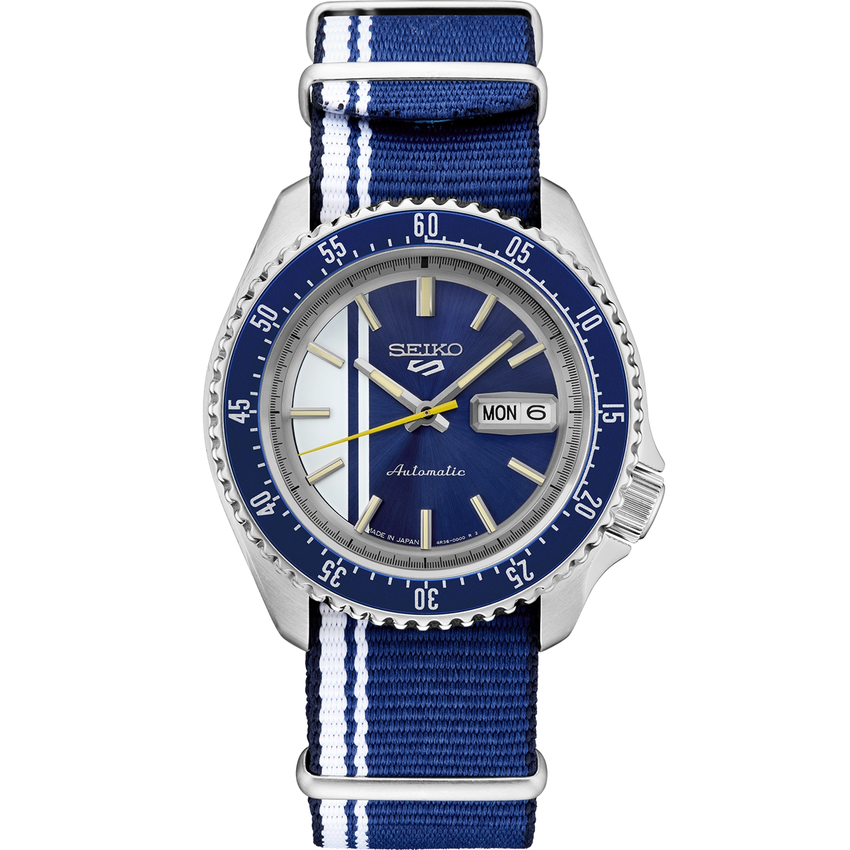 Seiko 5 Sports Automatic Blue and Silver Dial 42.5mm Watch – Meierotto  Jewelers