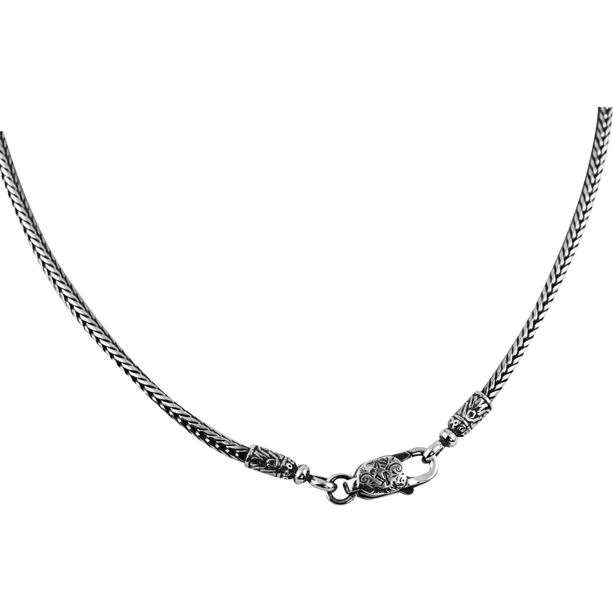 Konstantino Wheat Chain Sterling Silver Mens Necklace Chain