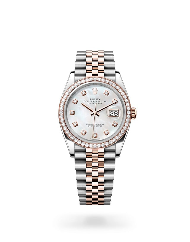 Rolex Lady-Datejust Rose Gold & Diamond 28mm Watch - buy at the