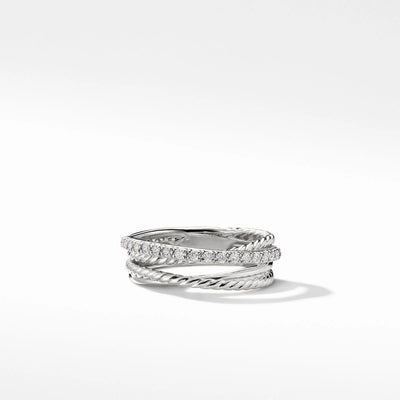 David Yurman Rings in Silver containing Diamond R07436DSSADI7