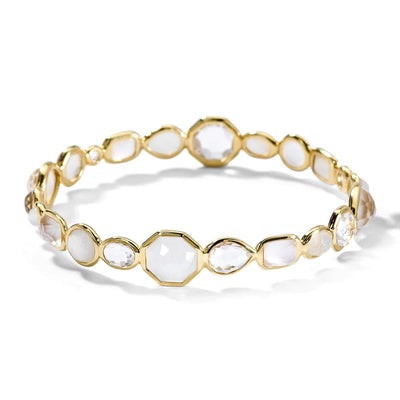 Ippolita Bracelets in Yellow Gold containing Mother of pearl, Moonstone, Quartz, Other, Multi-gemstone GB237FLIRT