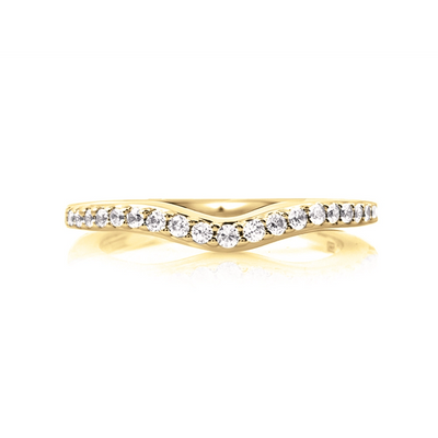 A. Jaffe Wedding Rings in Yellow Gold containing Diamond WR0970/25-Y