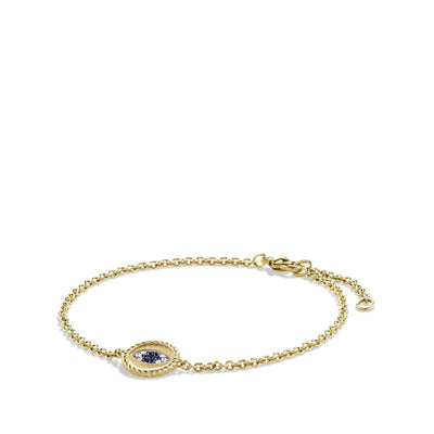 David Yurman Bracelets in Yellow Gold containing Black diamond, Multi-gemstone, Diamond, Sapphire B12153D88ABSBDDI