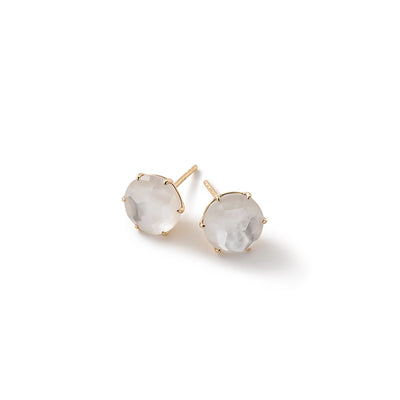 Ippolita Earrings in Yellow Gold containing Mother of pearl, Quartz, Multi-gemstone GE1433DFMOP