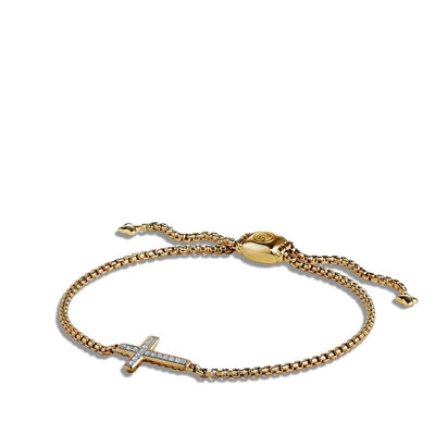 David Yurman Bracelets in Yellow Gold containing Diamond B12650D88ADI