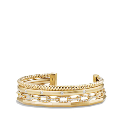 David Yurman Bracelets in Yellow Gold containing Diamond B12935D88ADIL