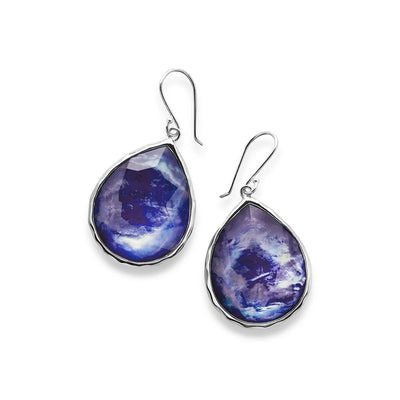 Ippolita Earrings in Silver containing Mother of pearl, Lapis, Quartz, Multi-gemstone SE119TFCQMOPLP