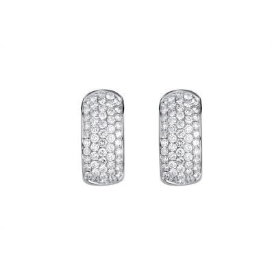 Earrings Earrings in White Gold containing Diamond 367008