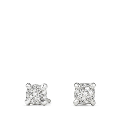 David Yurman Earrings in White Gold containing Diamond E13615D8WADI