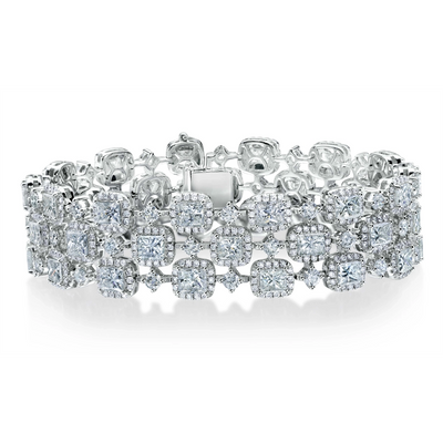 Bracelets Bracelets in White Gold containing Diamond 368994