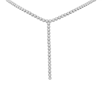 Necklaces Necklaces in White Gold containing Diamond 369555