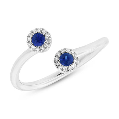 Rings Rings in White Gold containing Multi-gemstone, Diamond, Sapphire 369620