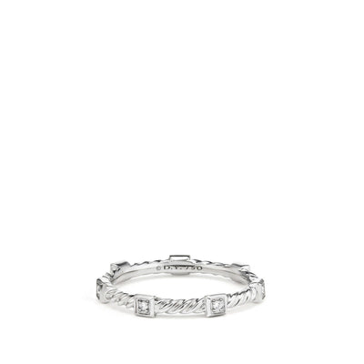 David Yurman Rings in White Gold containing Diamond R12820D8WADI6