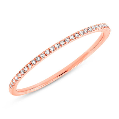 Wedding Bands Wedding Rings in Rose Gold containing Diamond 378348