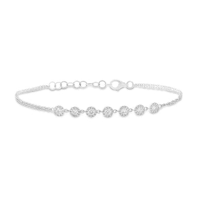 Bracelets Bracelets in White Gold containing Diamond 378373