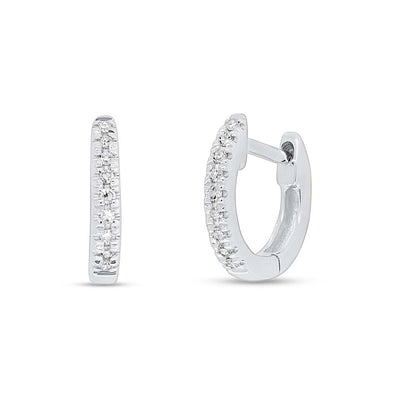 Earrings Earrings in White Gold containing Diamond 378381