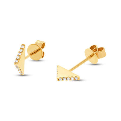 csv_image Earrings Earring in Yellow Gold containing Diamond 379278