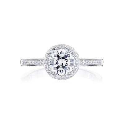 Tacori Engagement Rings in White Gold containing Diamond P103 RD 6.5 FW