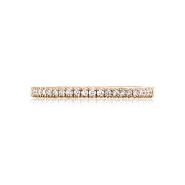 Tacori Wedding Rings in Rose Gold containing Diamond P104 B FPK