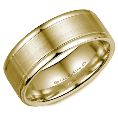 CrownRing Wedding Rings in Yellow Gold WB-7134Y-M10