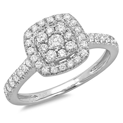 Engagement Collections Rings in White Gold containing Diamond 383339