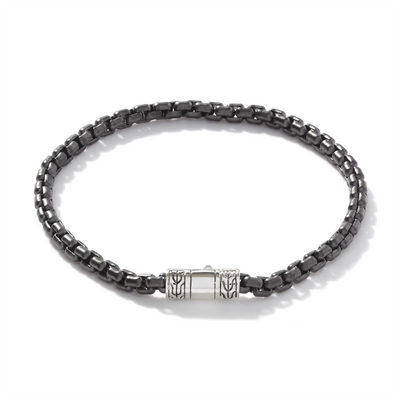 John Hardy Bracelets in Silver BM90264BLPVDXUL