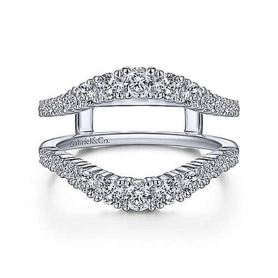 Gabriel & Co Wedding Rings in White Gold containing Diamond AN14750M-W44JJ