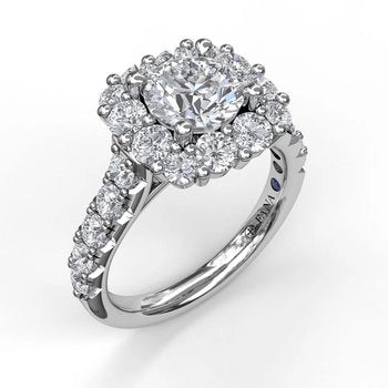 Fana Engagement Ring in White Gold containing Diamond S3459/WG