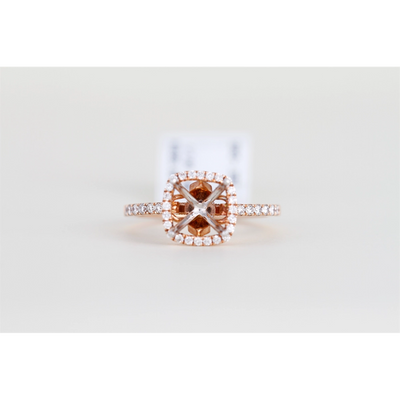 Natalie K. Engagement Rings in Rose Gold containing Diamond NK32738-14RW