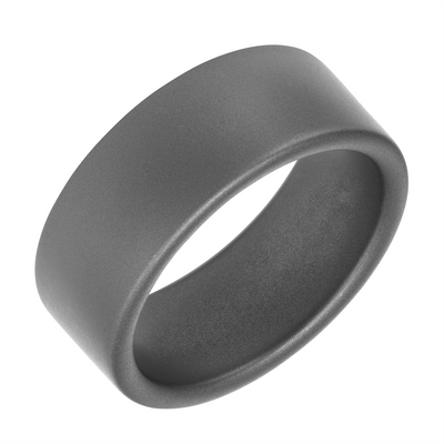 Mens Bands Wedding Rings in Alternative Metals 390022