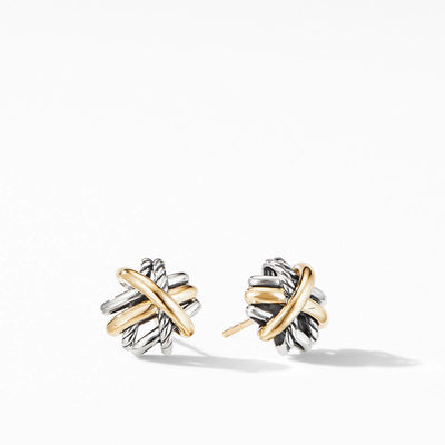 David Yurman Earrings in Mixed Metals E13228S8