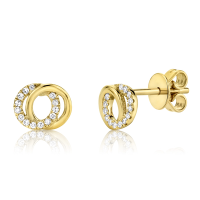 Earrings Earrings in Yellow Gold containing Diamond 394047