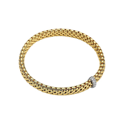 FOPE Bracelets in Yellow Gold containing Diamond 56002BX_BB_G_XBX_00M