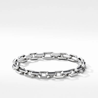 David Yurman Bracelets in Silver containing Black diamond B15944MSSABDM