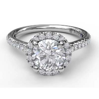 Fana Engagement Ring in White Gold containing Diamond S3788/WG