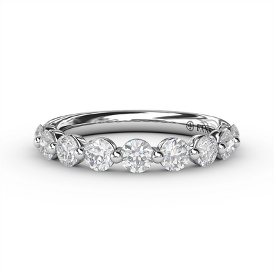 Fana Wedding Rings in White Gold containing Diamond W7244/WG