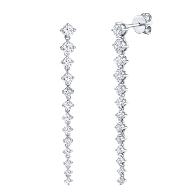 Earrings Earrings in White Gold containing Diamond 399290