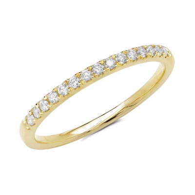 Wedding Bands Wedding Rings in Yellow Gold containing Diamond 399409