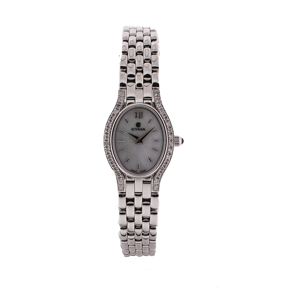 1930s Cyma 'Presidente' La Perla Caracas Rectangular Deco Wristwatch w |  Antique Watch Co