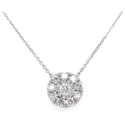 csv_image Necklaces Necklace in White Gold containing Diamond 401320