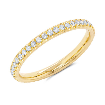 Wedding Bands Wedding Rings in Yellow Gold containing Diamond 402914