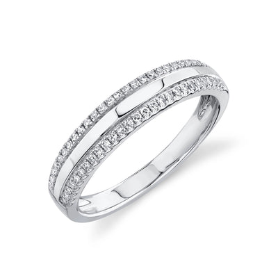 Wedding Bands Rings in White Gold containing Diamond 403015