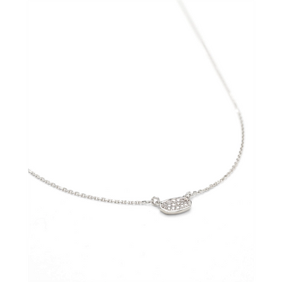 Kendra Scott Necklaces in White Gold containing Diamond 4217716063