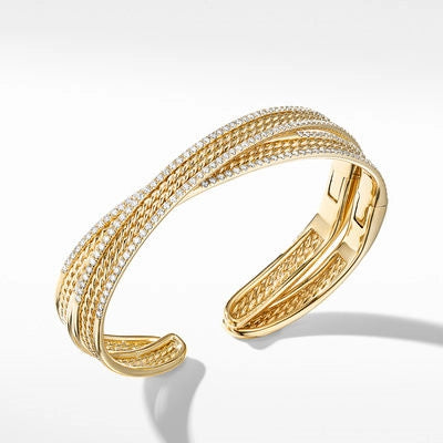 David Yurman Bracelets in Yellow Gold containing Diamond B16687D88ADIM