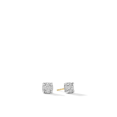 David Yurman Earrings in Silver containing Diamond E14291DSSADI